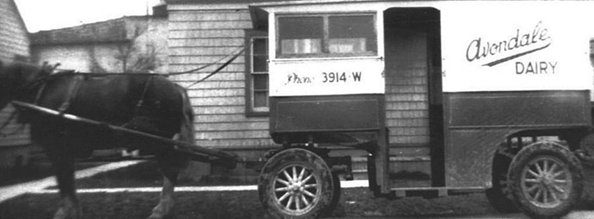 Avondale Milk Truck circa 1940's